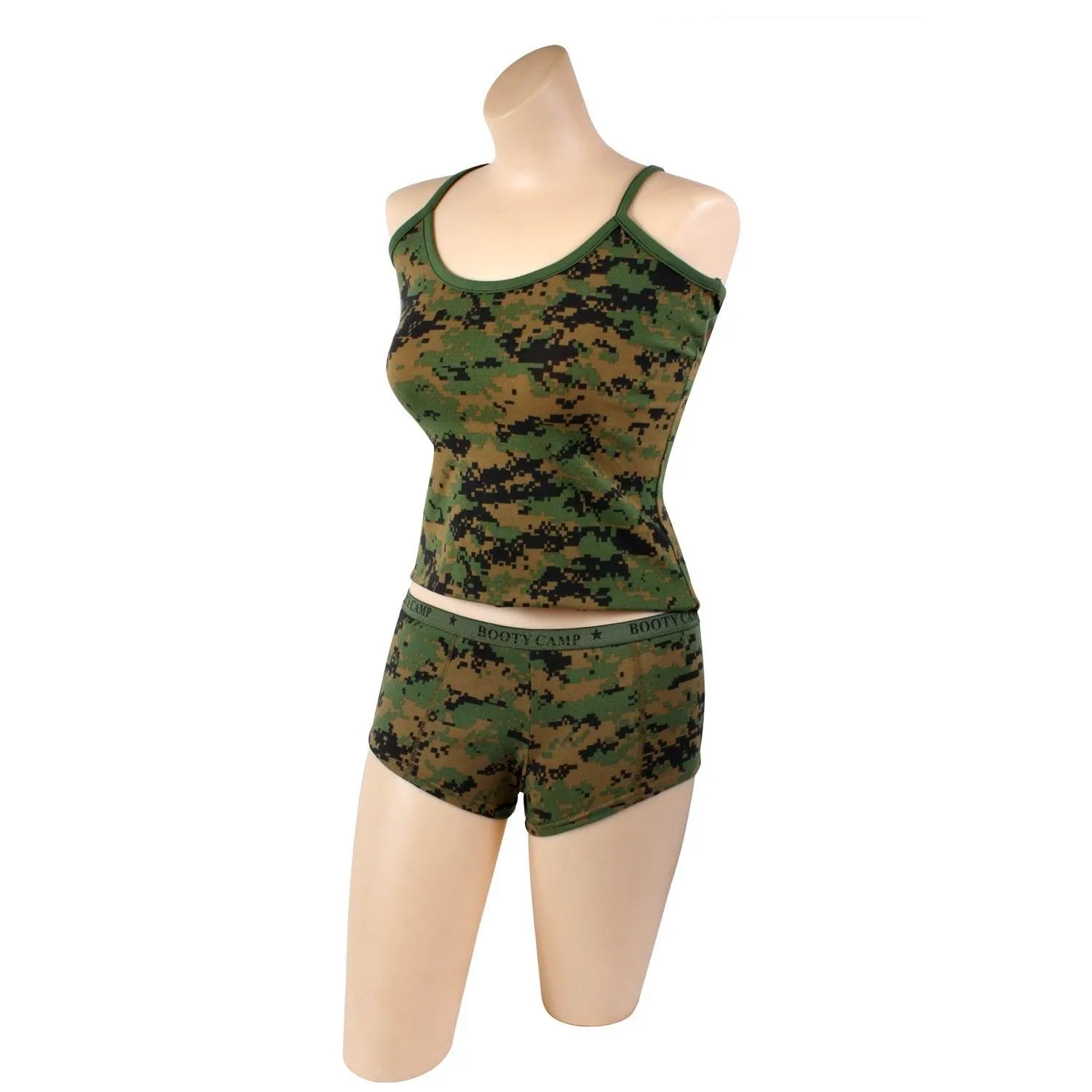 ACU Digital Booty Camp Booty Shorts & Tank Top