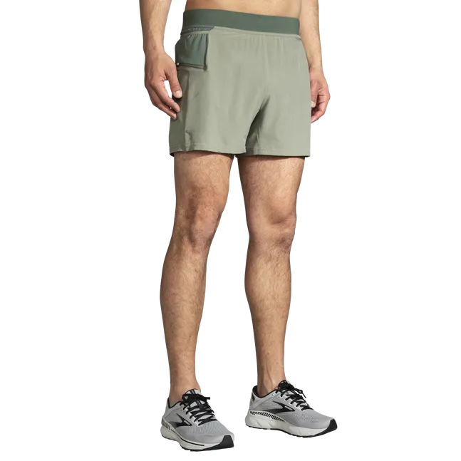 Brooks Men's Sherpa 5 2-in-1 Short