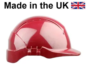 Centurion Concept Red Non Vented Safety Helmet With Slip Ratchet - [CE-S09CRA]