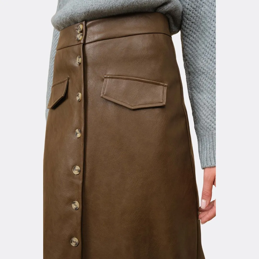 Charlotte Skirt (Brown)