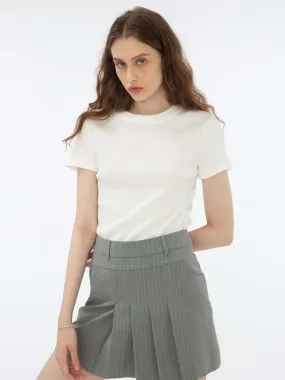 Classic Fit Crew Neck Cotton T-Shirt
