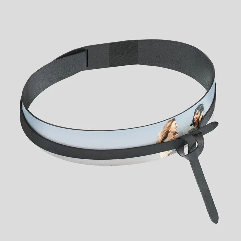 Custom Dress Belts. Custom Leather Wrap Belt.