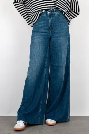 Department Five Jeans Palazzo Raly Denim Blu Medio