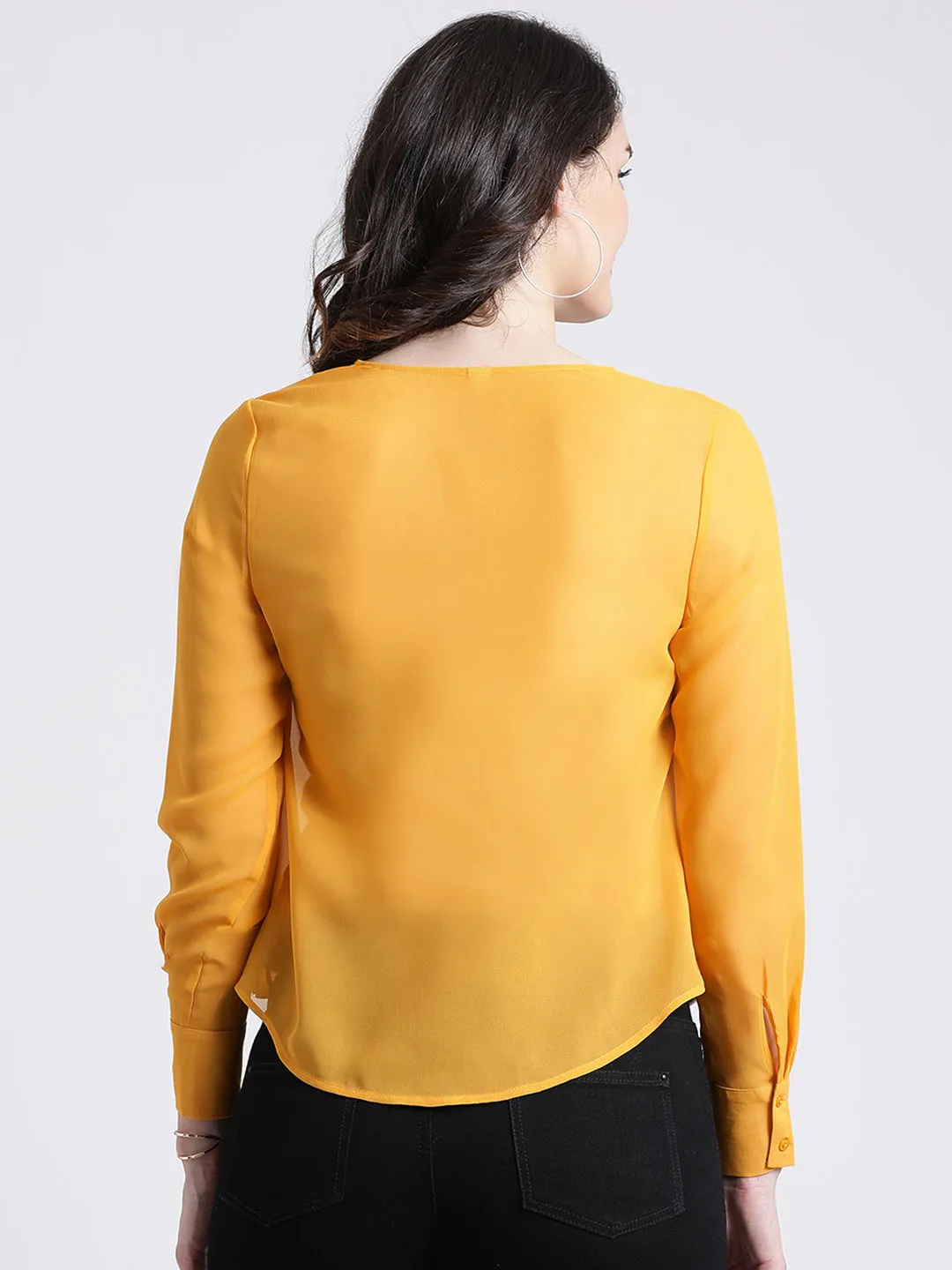 Front Tie & Cross Over Top