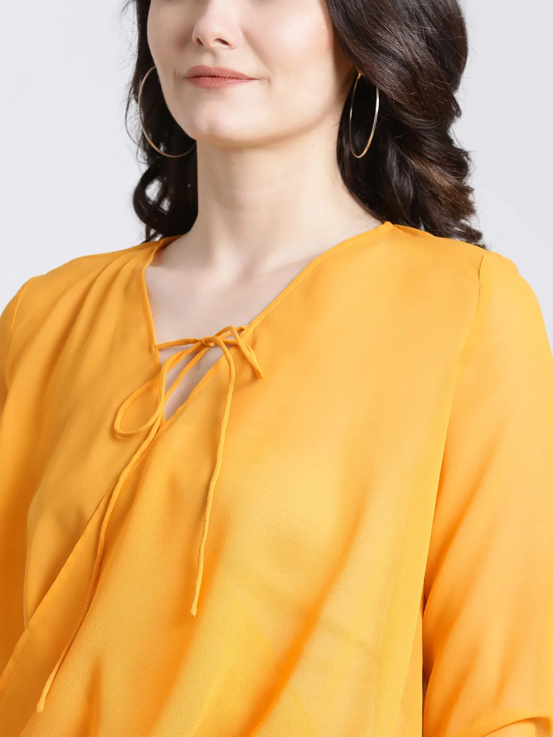 Front Tie & Cross Over Top