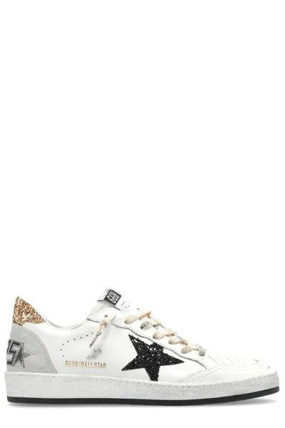 GOLDEN GOOSE Ball Star Leather Low-Top Sneakers