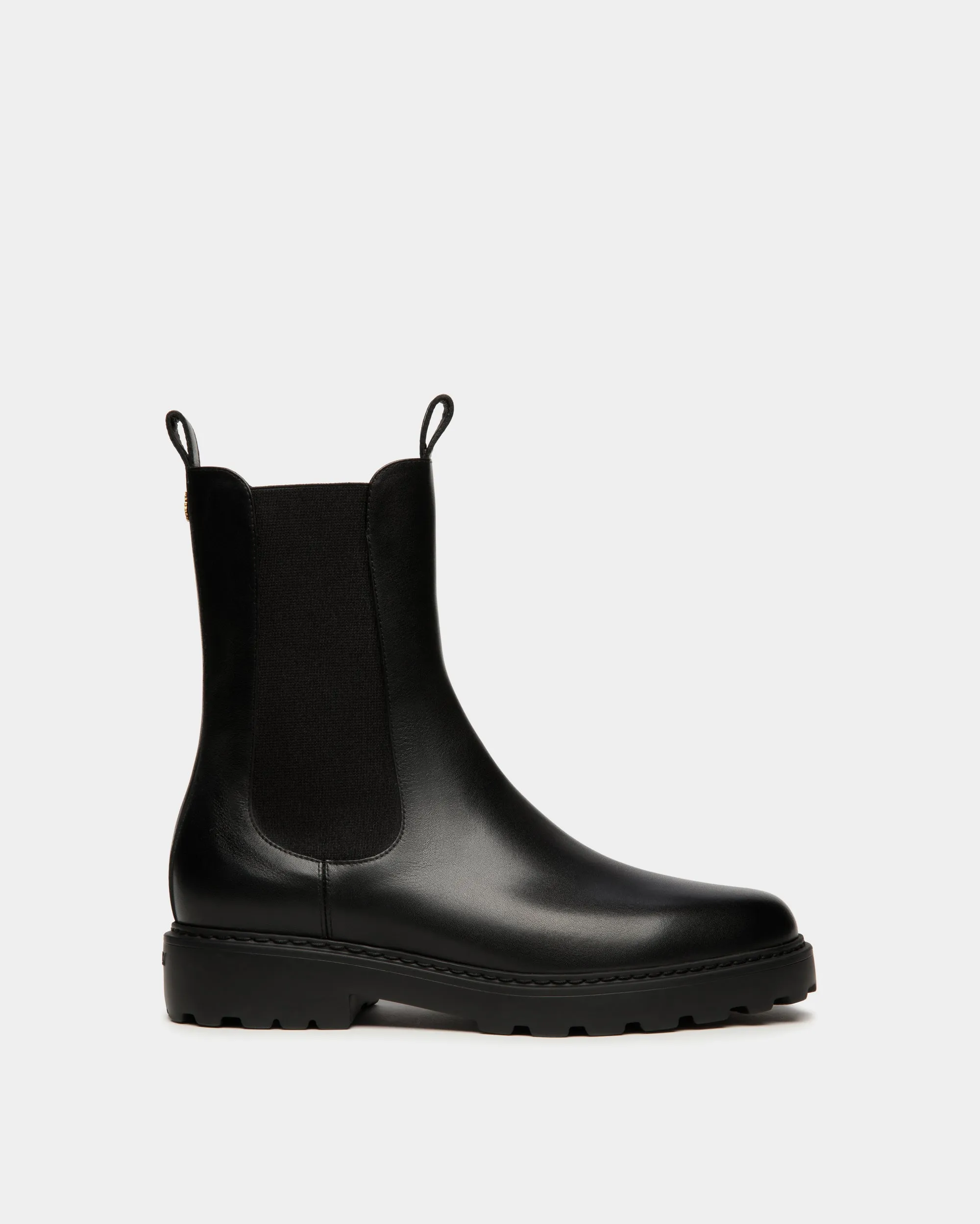 Gusto Bootie In Black Leather