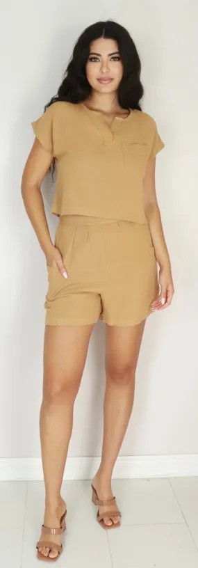 HIGH WAISTED SHORTS