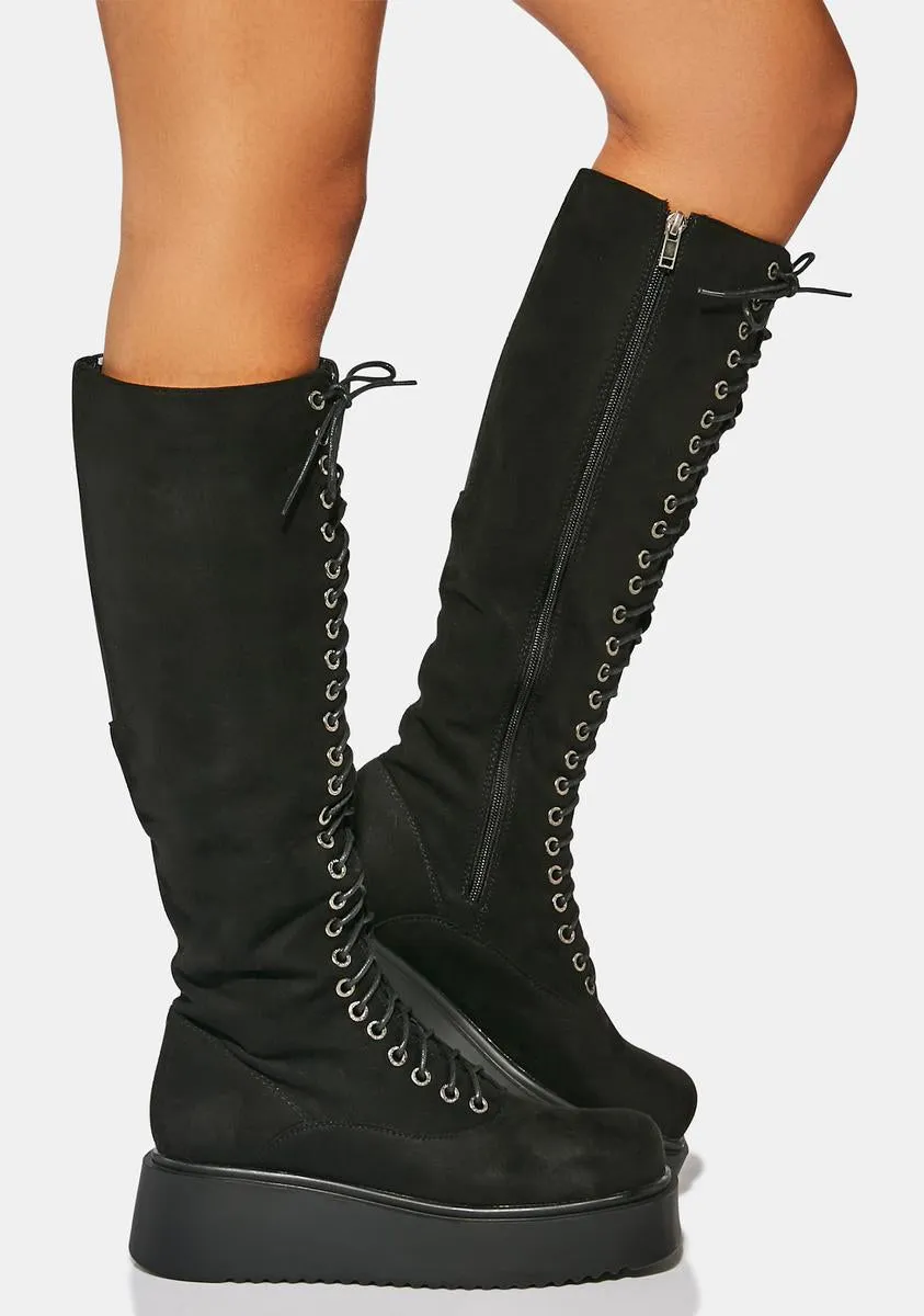 Inclusion Knee High Boots-
