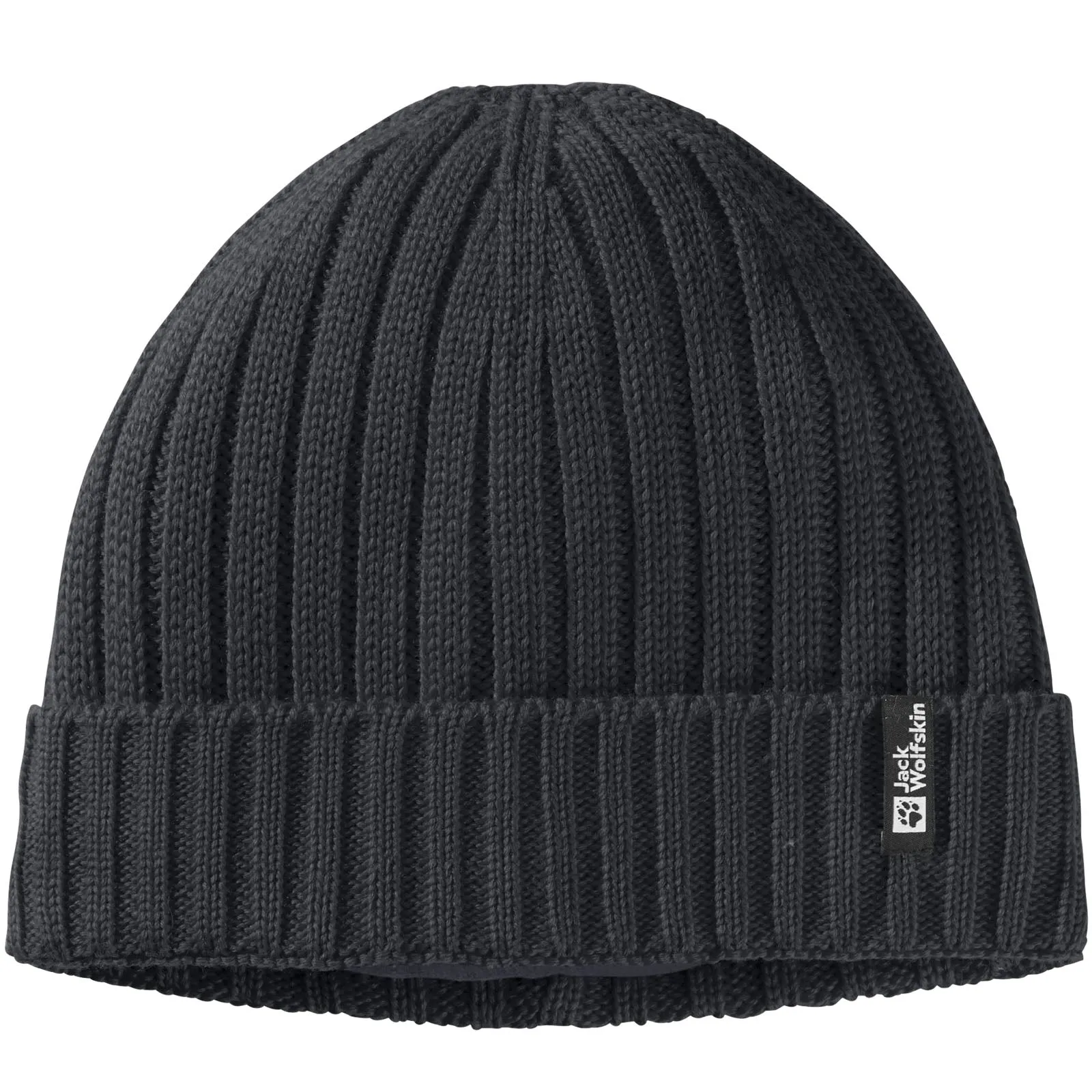 Jack Wolfskin Unisex Rib Cuffed Beanie Hat