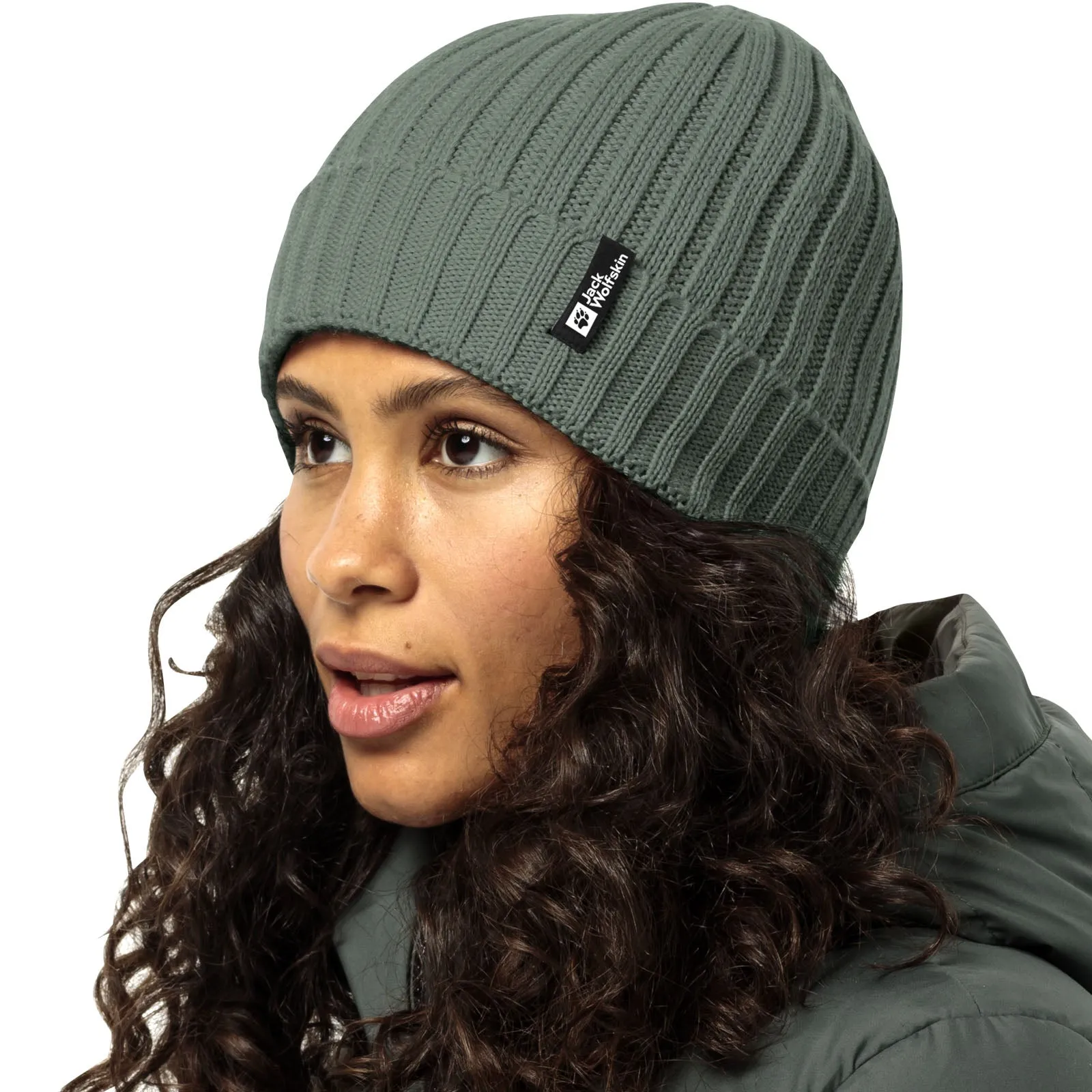 Jack Wolfskin Unisex Rib Cuffed Beanie Hat