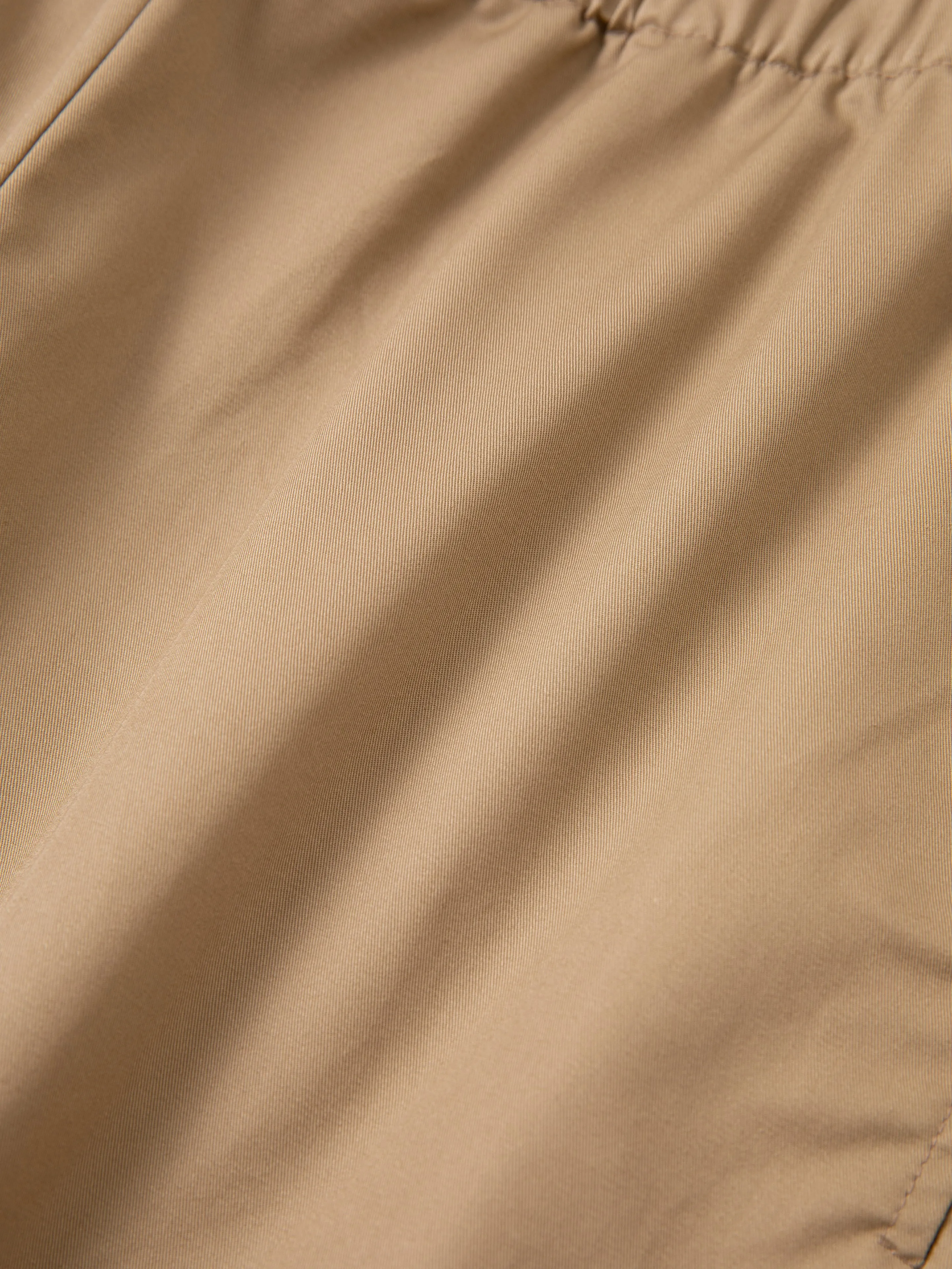 Long Twill Cargo Shorts