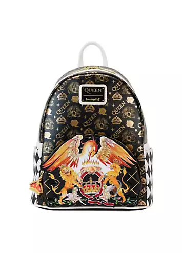 Loungefly Queen Logo Crest Mini Backpack | Kaleidoscope