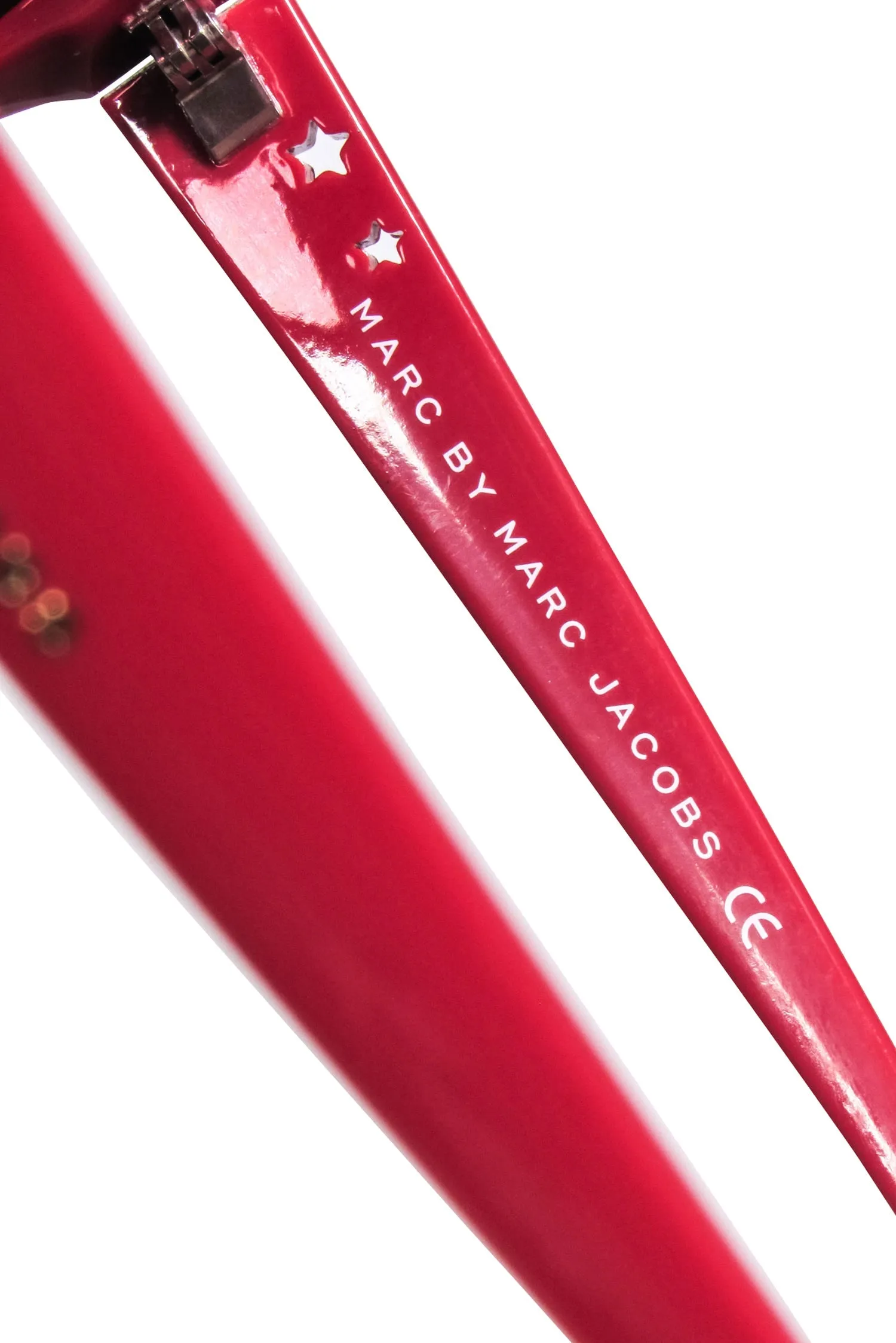 Marc by Marc Jacobs - Dark Pink Rounded Star Cut Out Sunglasses