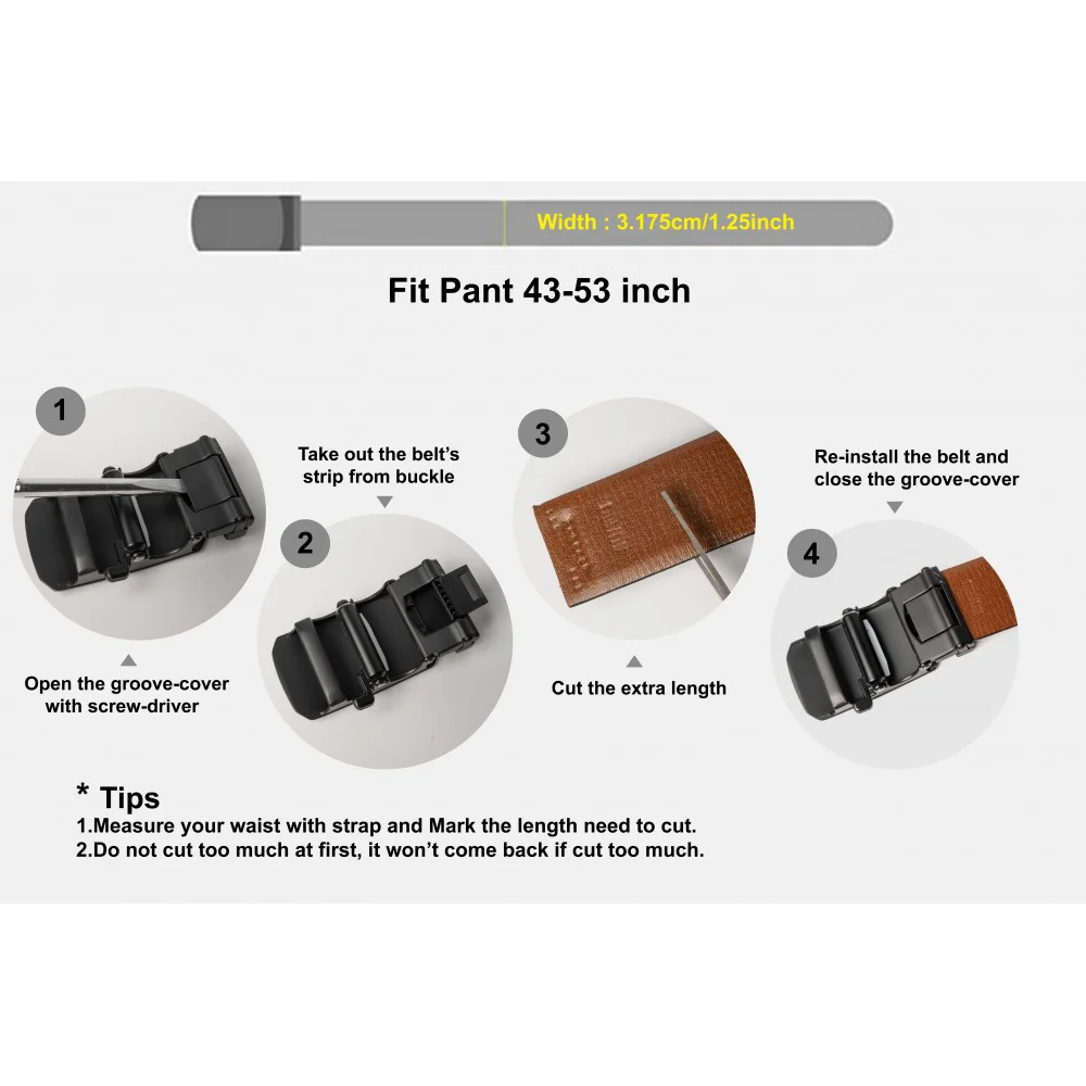 Men's Reversible Italian Leather Belt (LC1U001)