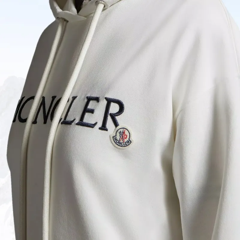 MONCLER  |Embroidered Logo Hoodie