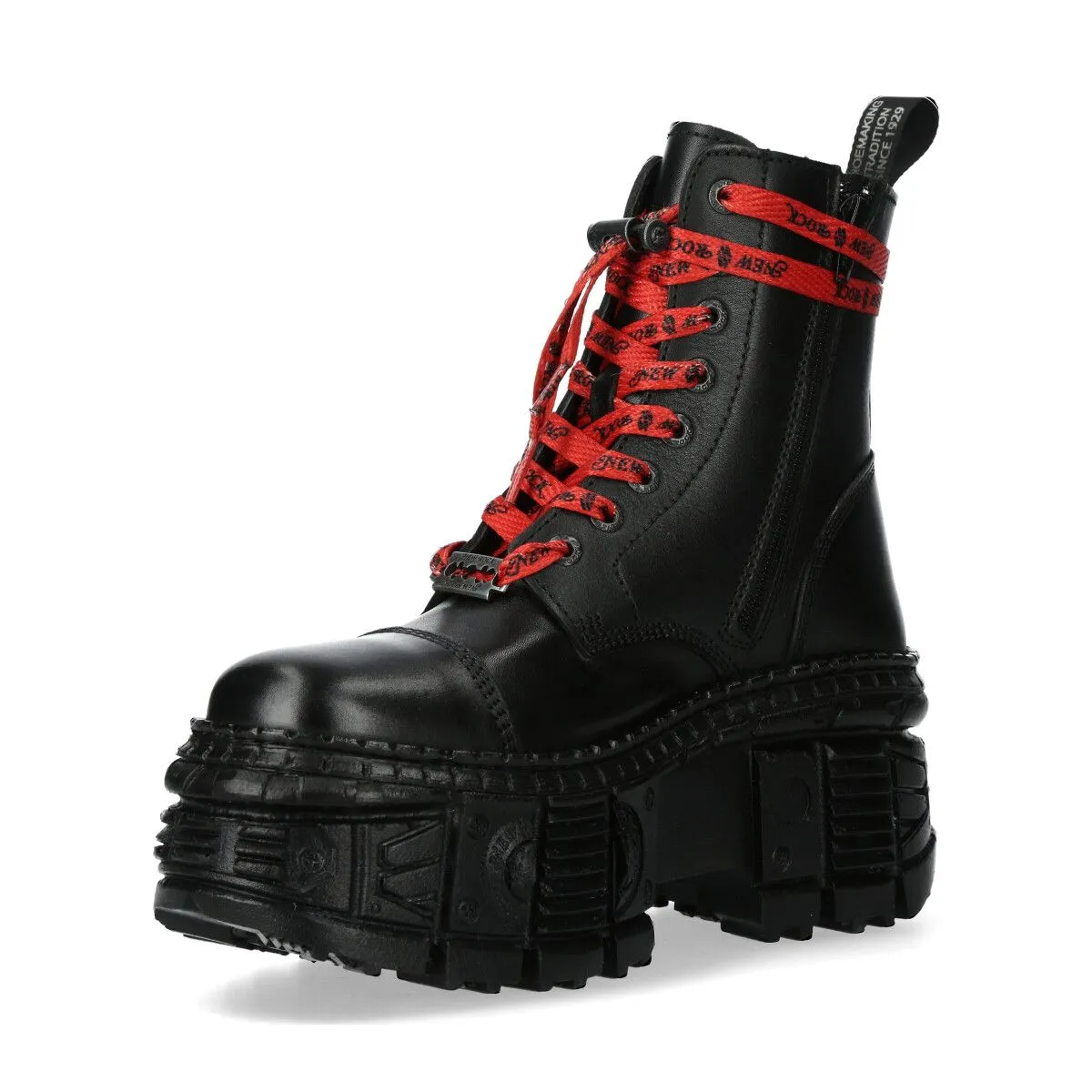 NEW ROCK -  WALL126CCT-C1 Chunky Platform Boots