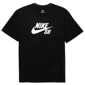 NIKE SB LOGO SKATE TEE BLACK