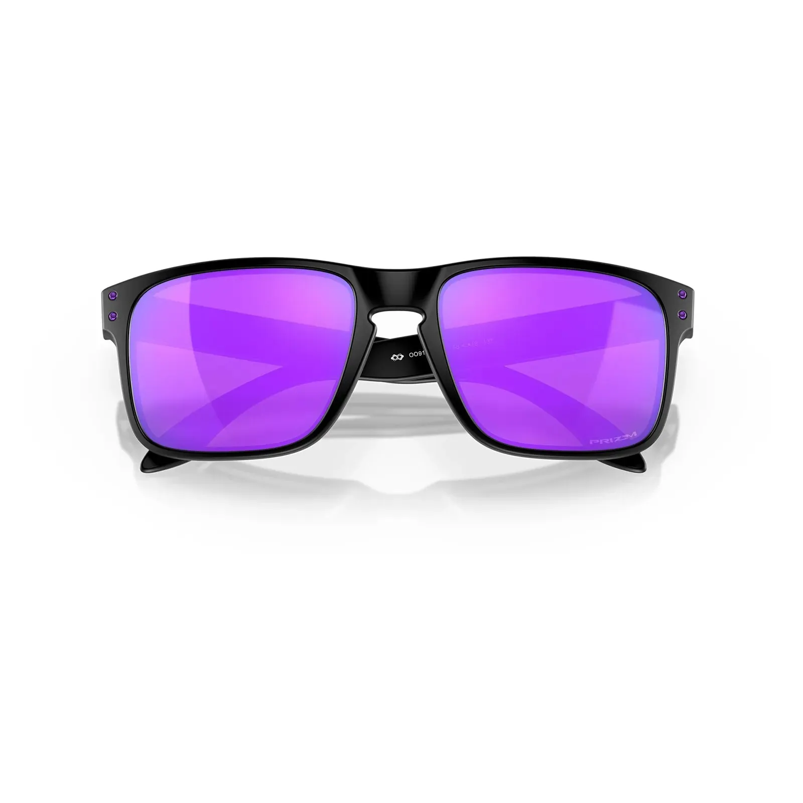 Oakley Holbrook Sunglasses - Matte Black / Prizm Violet