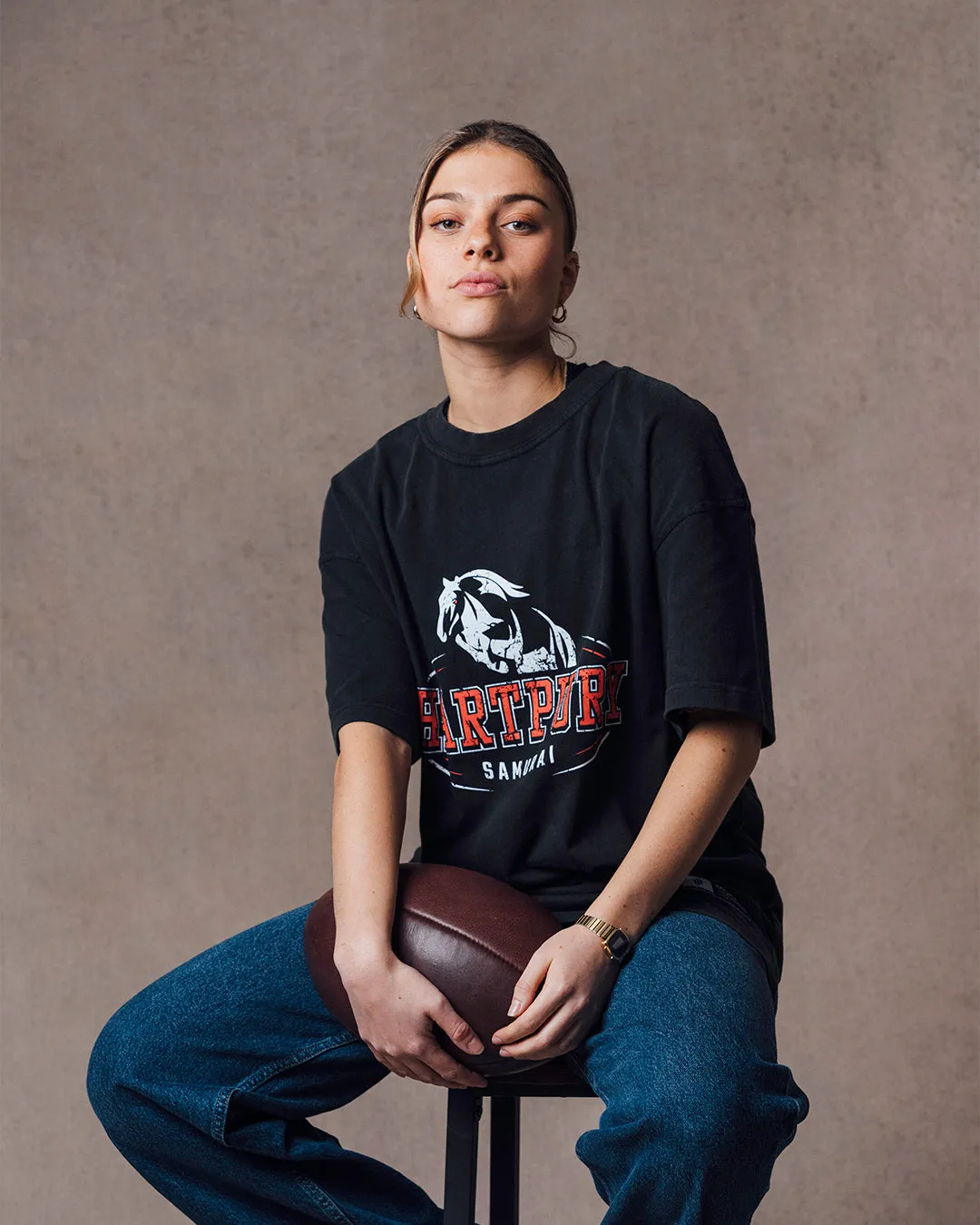OC: 00-12 - Women's Hartpury T-Shirt - Black