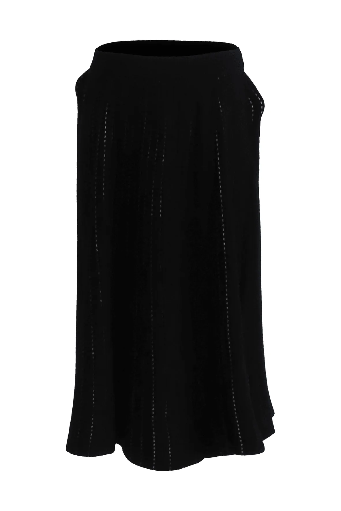 Overlapped Knitted Skirt