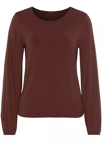 Pack of 2 Long Sleeve Tops by LASCANA | Look Again