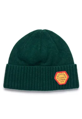 Patagonia Brodeo Beanie - Pinyon Green/Clean Climb