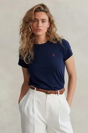 Polo Ralph Lauren Custom Fit Yuvarlak Yaka T-shirt