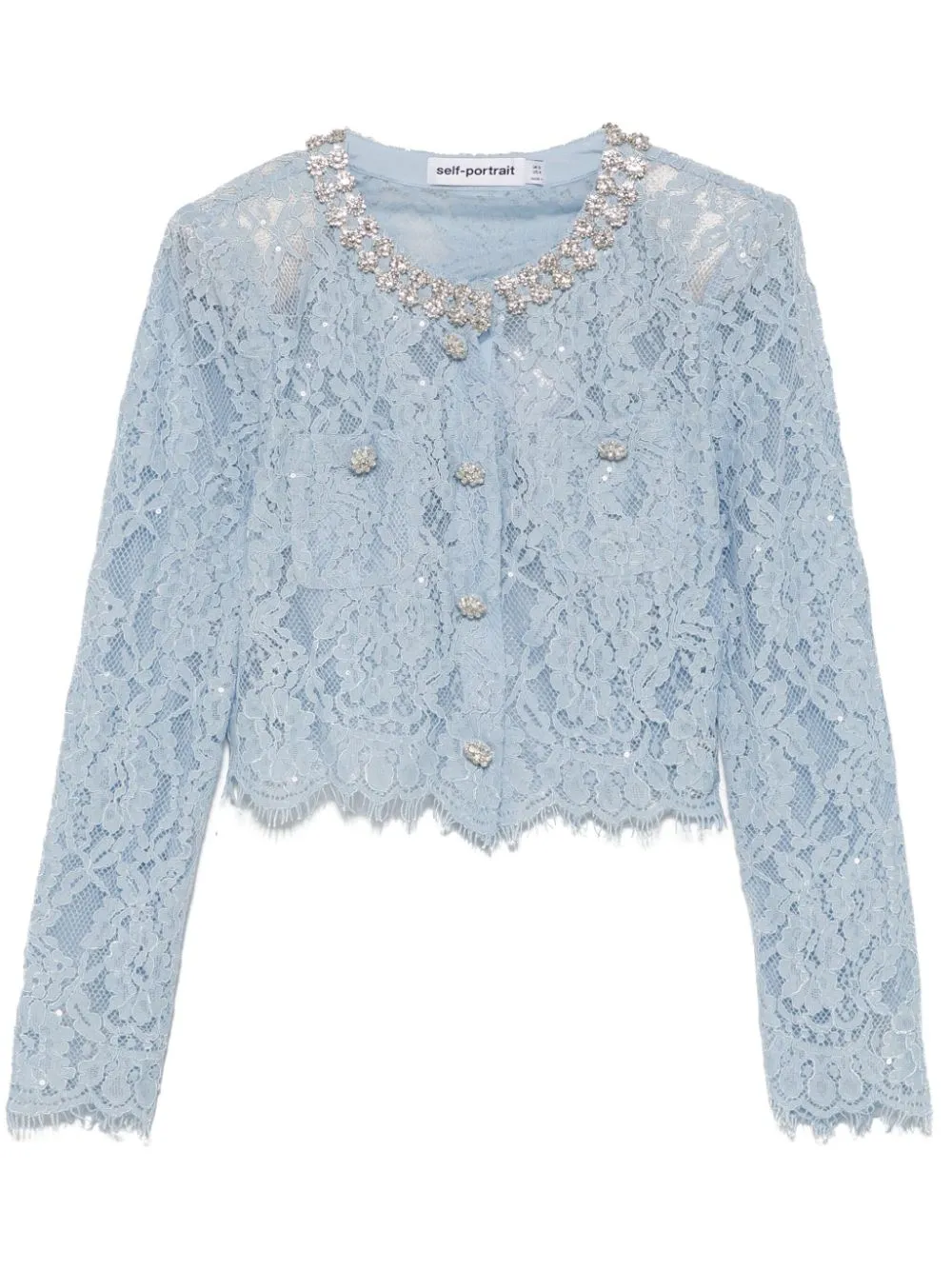 Self Portrait Top With Decoration