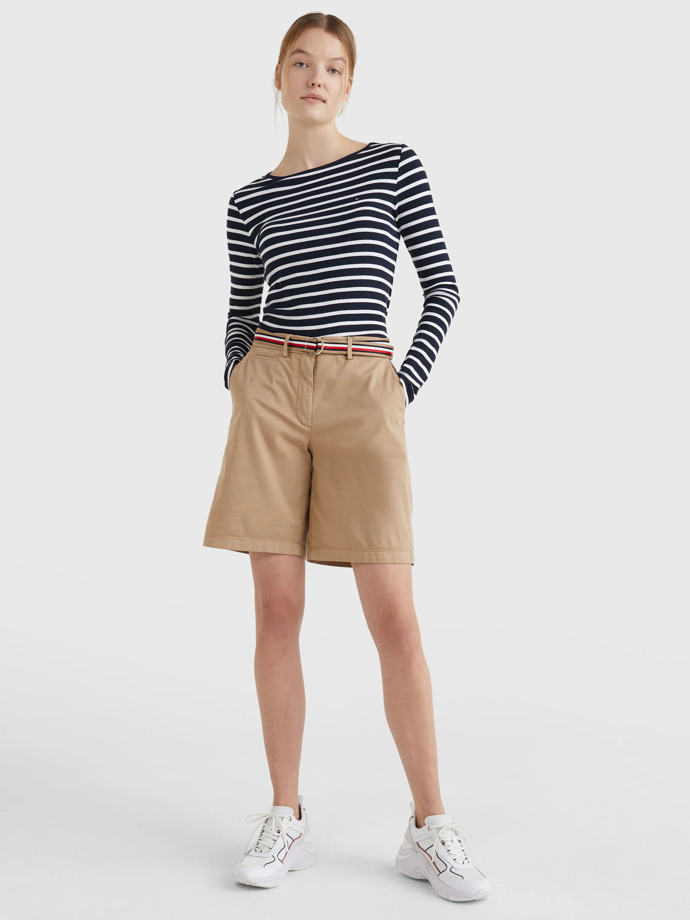 Signature Belt Chino Shorts | Shorts | Tommy Hilfiger