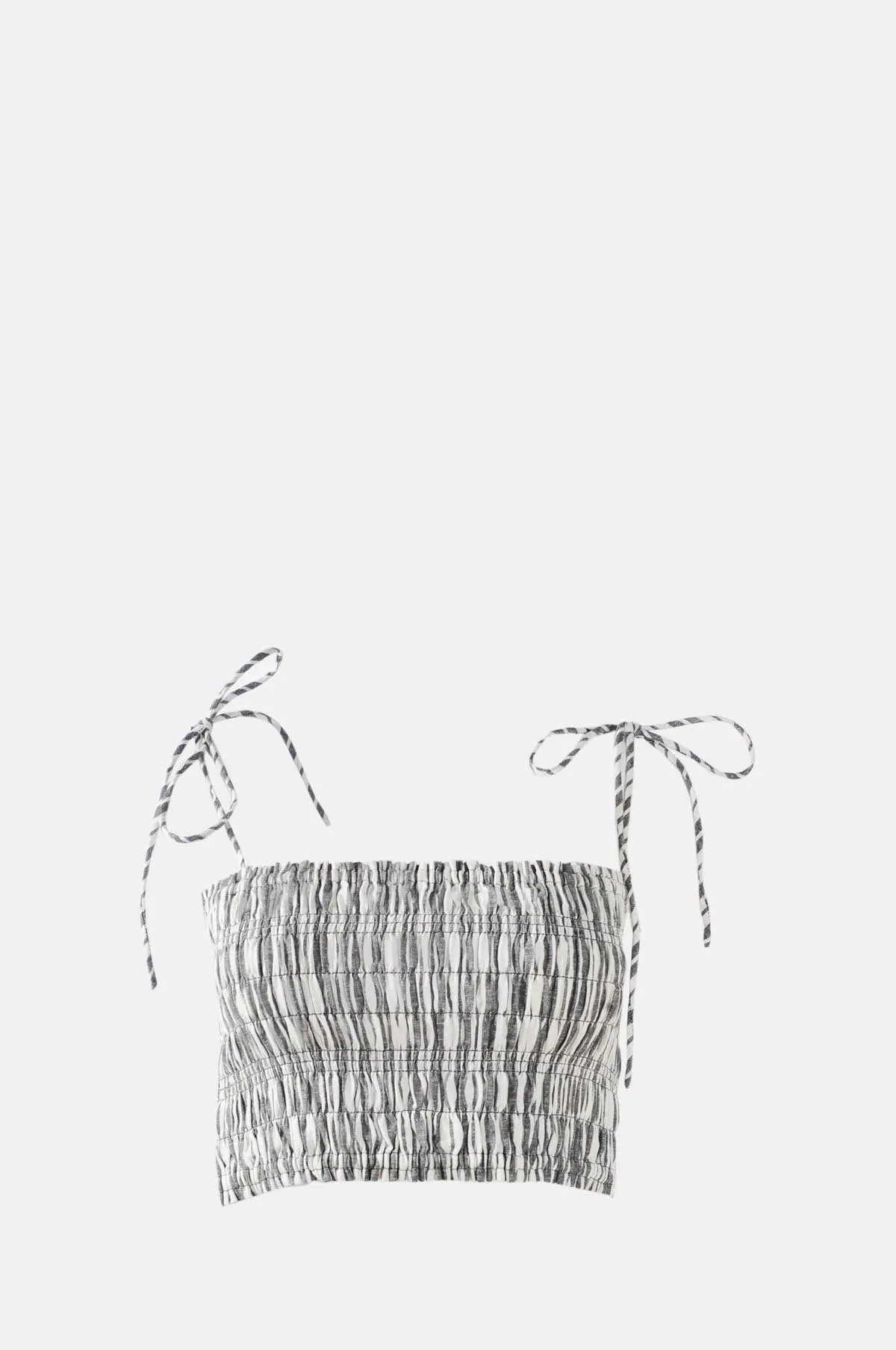 Smocked Top Espana Stripe
