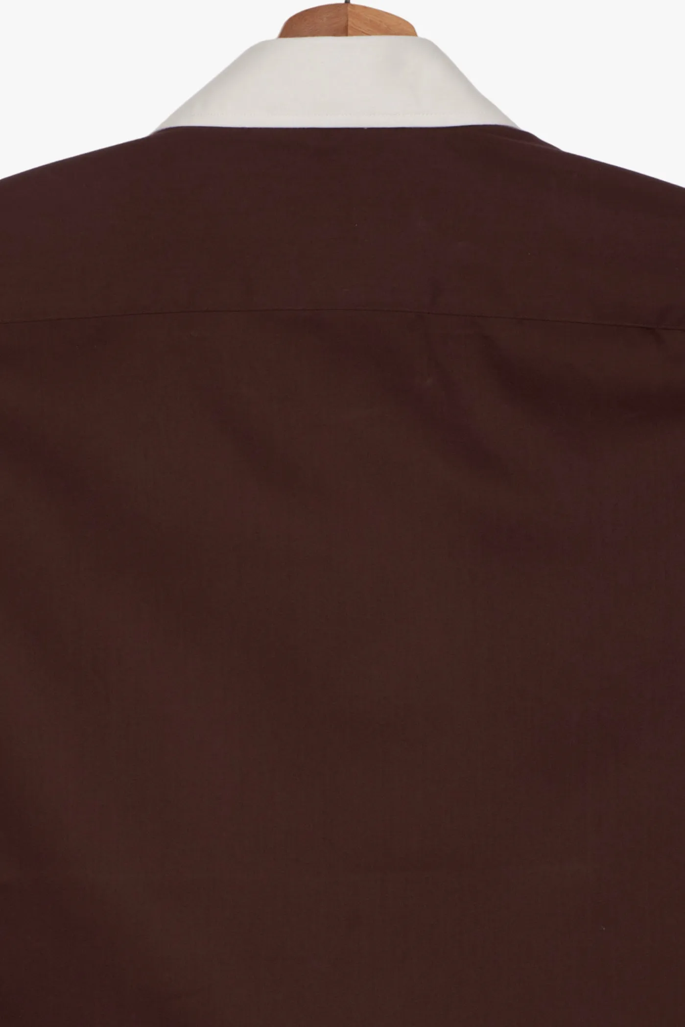 Sport Satin Man Shirt Brown