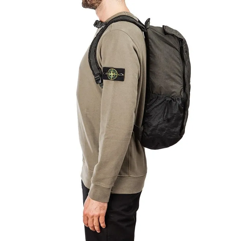 Stone Island GD Compact Nylon Backpack (Olive)