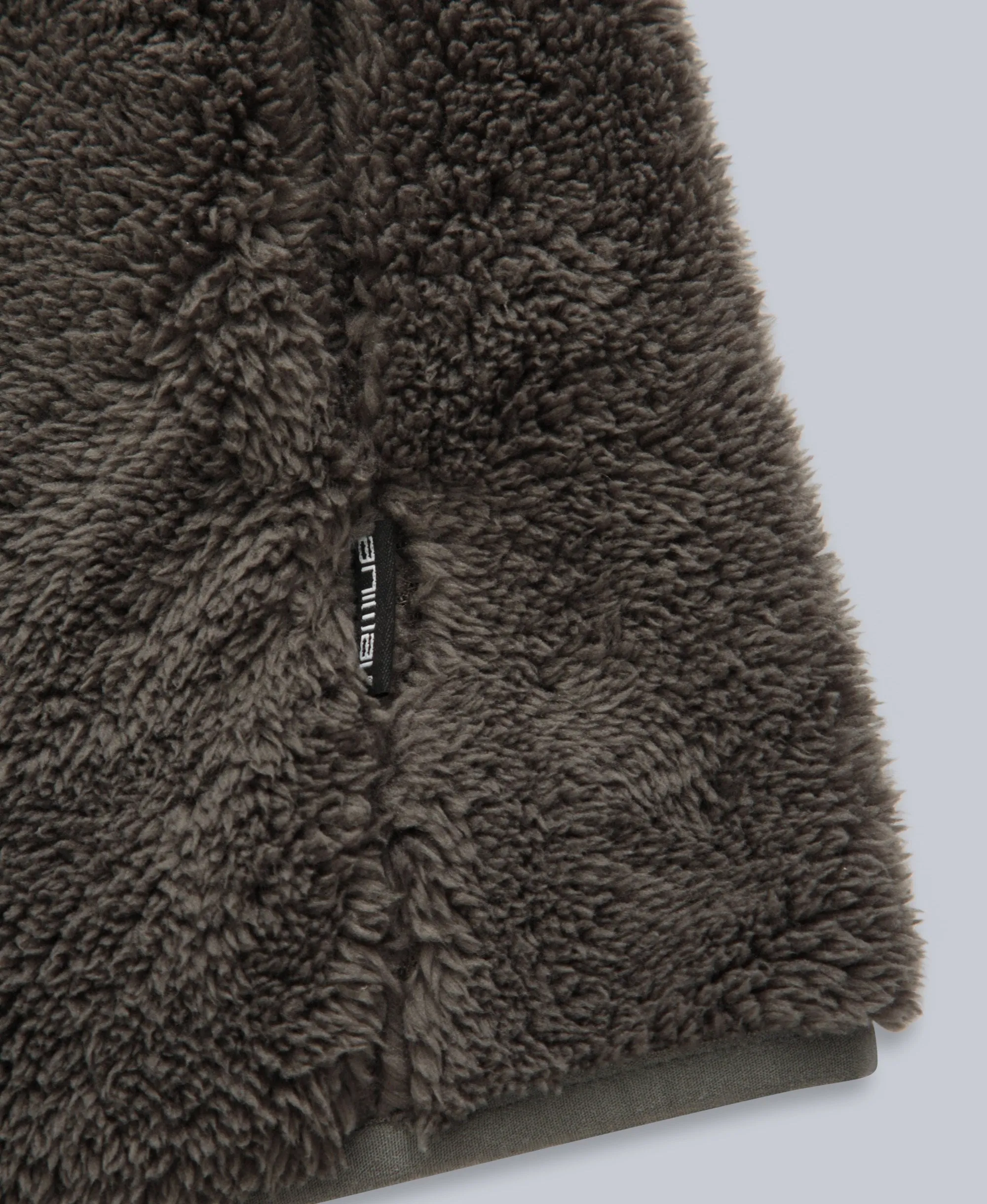 Teddy Mens Fleece Jacket - Dark Khaki