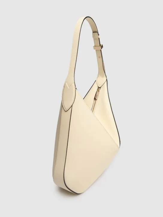 Valextra   Small Vivi leather hobo bag 