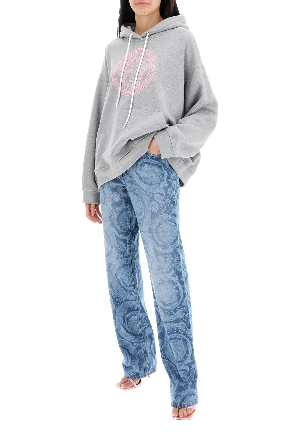 Versace    Versace Hooded Sweatshirt With