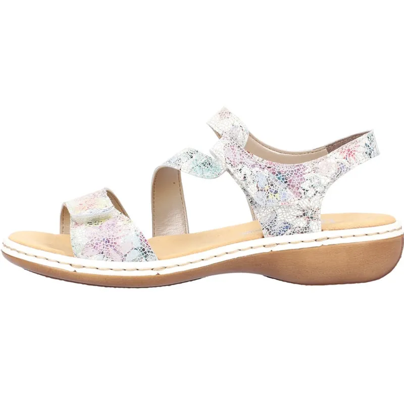 Women’s Rieker Regina C7 Sandal – Ice Multi